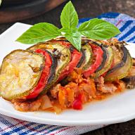 Овощи. Кабачки, перцы, баклажаны